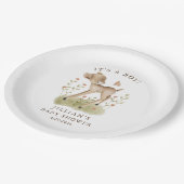 Woodland Wonder Deer Papieren Bordje (Gekanteld)