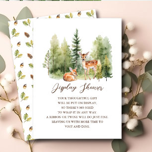 Woodland Wonder Herten Display Douche Informatiekaartje