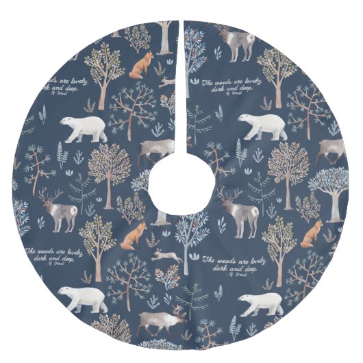 Woodland Wonders Kerstboom Rok (Voorkant)