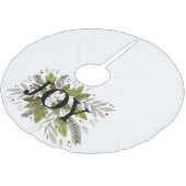 Woodland Wreatdesign - kerstboomrok Kerstboom Rok (Gekanteld)