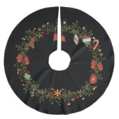 Woodland Wreatdesign - kerstboomrok Kerstboom Rok (Voorkant)