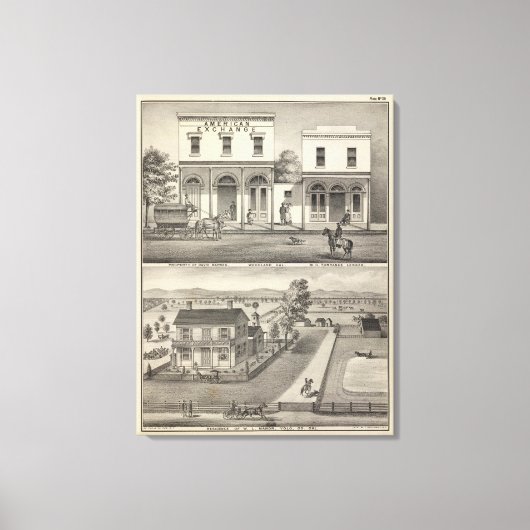 Woodland, Yolo Canvas Afdruk (Voorkant)