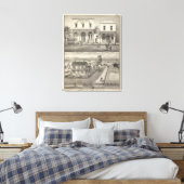 Woodland, Yolo Canvas Afdruk (Insitu (Slaapkamer))