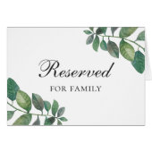 Woodland zomer bruiloft. Botanisch gereserveerd te (Voorkant Horizontaal)