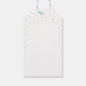 Woodlanddieren dank u voor cadeauneutrale label cadeaulabel (Achterkant)