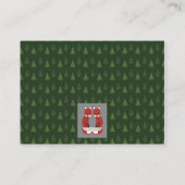 Woodlands Baby shower Breng een boek Insert Informatiekaartje (Achterkant)