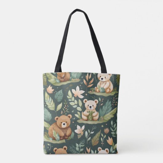 Woodlands-Beer Tote Bag (Achterkant)