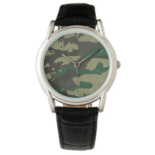 Woodlands camouflage horloge