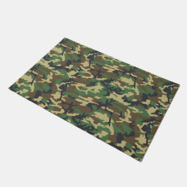 Woodlands Camouflage Outdoor Gift Deurmat