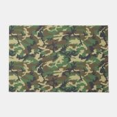 Woodlands Camouflage Outdoor Gift Deurmat (Voorkant)