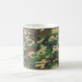 Woodlands Camouflage Outdoorsman Gift Koffiemok (Center)