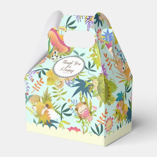 Woodlands Dreamweaver Blue Favor Box Bedankdoosjes (Voorkant Zijde)