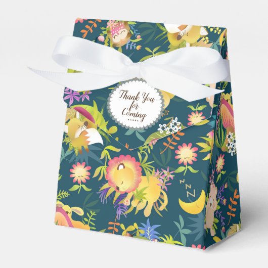 Woodlands Dreamweaver Navy Favor Box Bedankdoosjes (Voorkant Zijde)