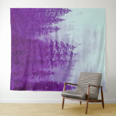 Woodlands Forest Pine Trees Mural | Muur Wandkleed (In Situ (horizontaal))