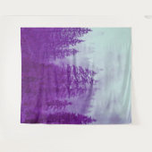 Woodlands Forest Pine Trees Mural | Muur Wandkleed (Voorkant (horizontaal))