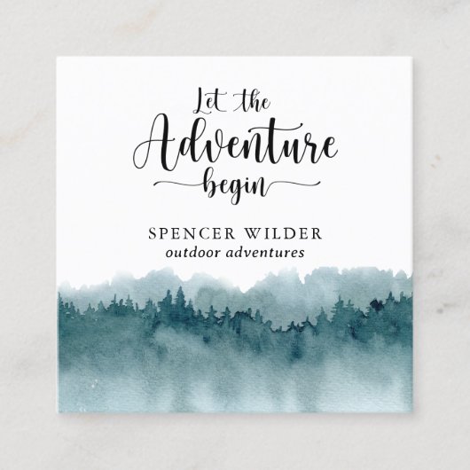 Woodlands Forest Visitekaartje (Voorkant)