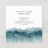 Woodlands Forest Visitekaartje (Achterkant)