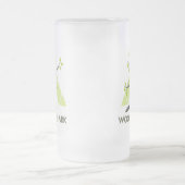 WoodlandsARK Frosted Glass Mok w/LOGO (Center)
