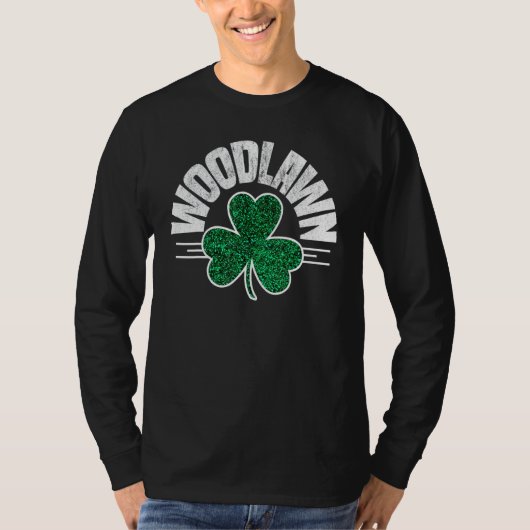 Woodlawn Bronx St Patricks Day Funny Irish Ny Sham T-shirt (Voorkant)
