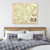 Woodlawn Cemetery Canvas Afdruk (Insitu (Slaapkamer))