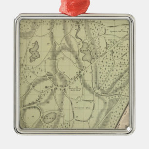 Woodlawn Cemetery Metalen Ornament