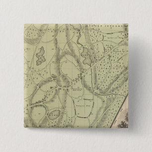 Woodlawn Cemetery Vierkante Button 5,1 Cm