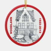 Woodlawn - Unit 2 Holiday Ornament-new Keramisch Ornament (Voorkant)