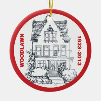 Woodlawn - Unit 2 Holiday Ornament-new Keramisch Ornament