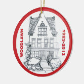 Woodlawn - Unit 2 Holiday Ornament-new Keramisch Ornament (Links)