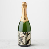 Woodpecker Audubon's Birds of America Sparkling Wijnetiket (Voorkant)