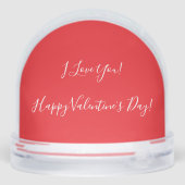 Woodpecker Beside Heart-Shaped Tree Hole Sneeuwbol (Achterkant)