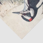  Woodpecker Bird Parchment Decoupage Natuur Tissuepapier (Detail)