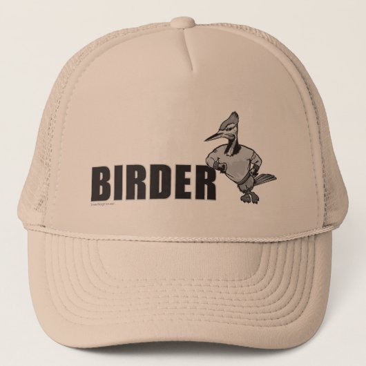 Woodpecker Bird Watching Trucker Pet (Voorkant)