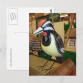 Woodpecker Birdhouse Briefkaart (Voorkant / Achterkant)