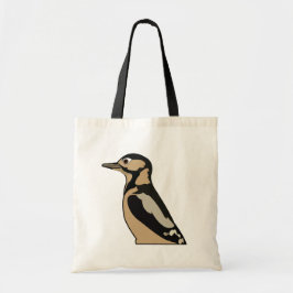 Woodpecker Cute Illustratie Tote Bag