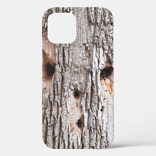 Woodpecker Hole Tree Face Case-Mate iPhone Case (Achterkant)