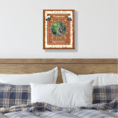 Woodpecker Kansen Energie Canvas Afdruk (Insitu (Slaapkamer))