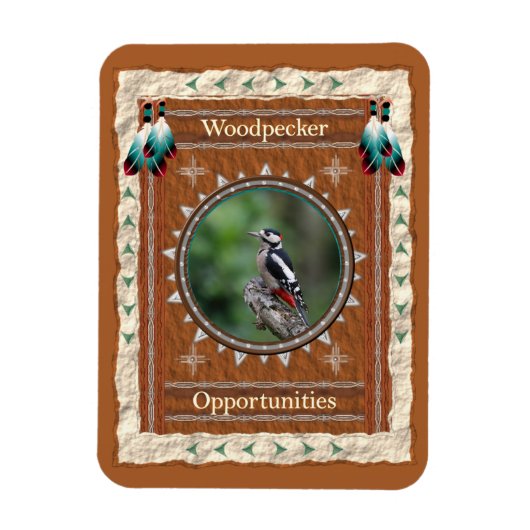 Woodpecker Kansen Energie Magneet (Verticaal)