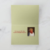 Woodpecker kerstkaart feestdagen kaart (Binnen)