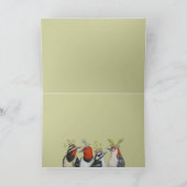 Woodpecker kerstkaart feestdagen kaart (Binnen)