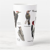Woodpecker latte/koffie Mok (Voorkant)