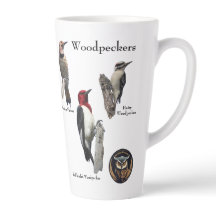 Woodpecker latte/koffie Mok