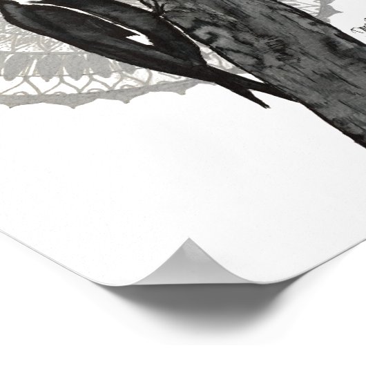 Woodpecker Mandala 8x10 Print (Hoek)