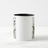 Woodpecker met ivoren buik uit 'Amerikaanse vogels Mok (Midden)