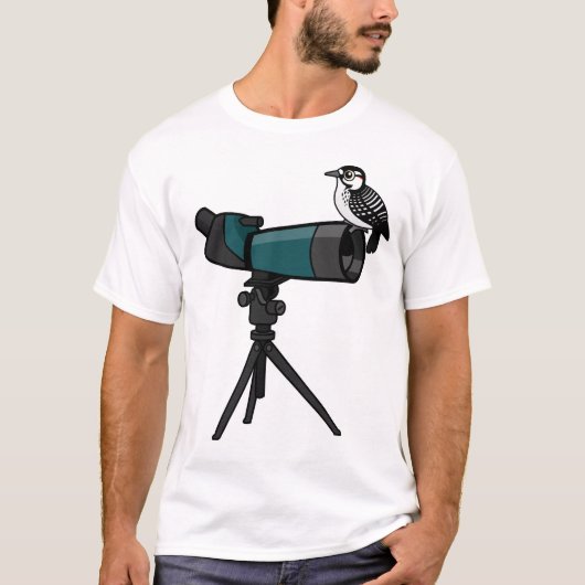 Woodpecker op scortinggebied t-shirt (Voorkant)