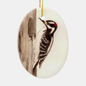 Woodpecker Ornament (Achterkant)