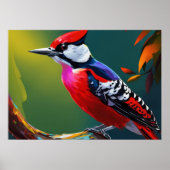 Woodpecker Poster (Voorkant)
