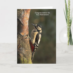 Woodpecker Retirement Kaart