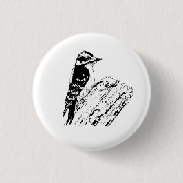 Woodpecker  ronde button 3,2 cm