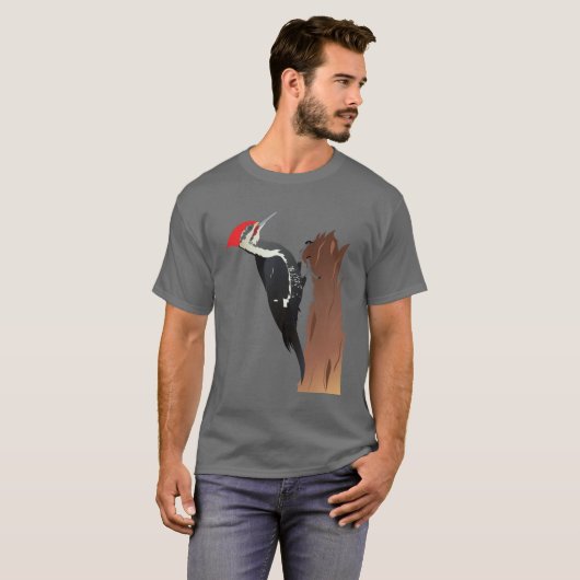 Woodpecker T-shirt (Voorkant volledig)